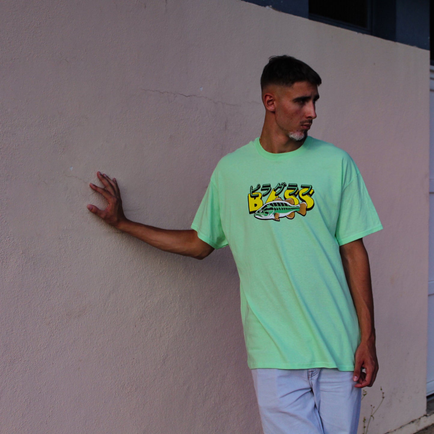 T-SHIRT BASS MINT GREEN