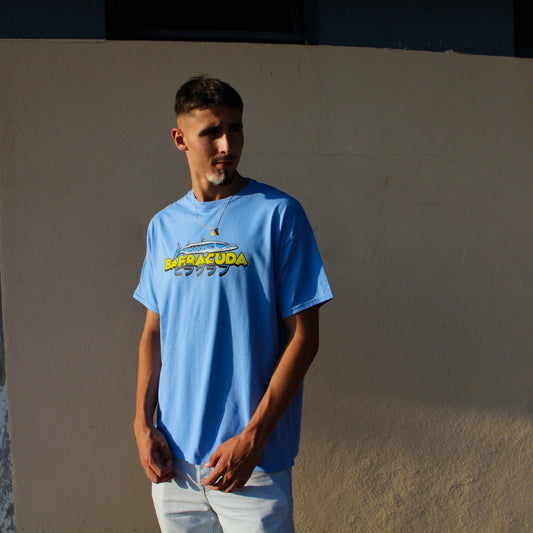 T-SHIRT BARRACUDA CAROLINA BLUE