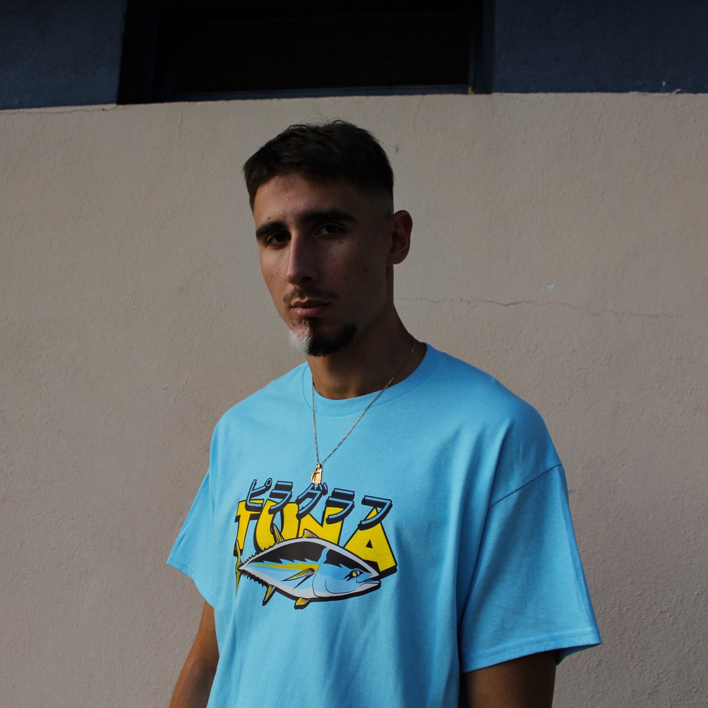 T-SHIRT TUNA SKY BLUE