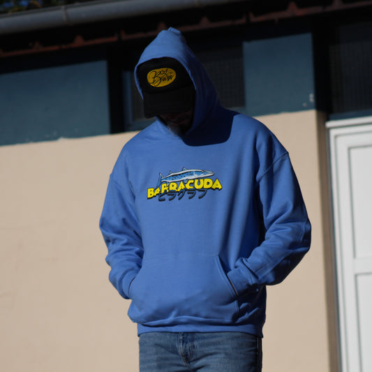 HOODIE BARRACUDA CAROLINA BLUE