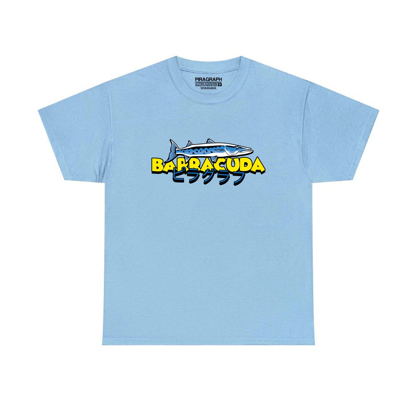 T-SHIRT BARRACUDA CAROLINA BLUE