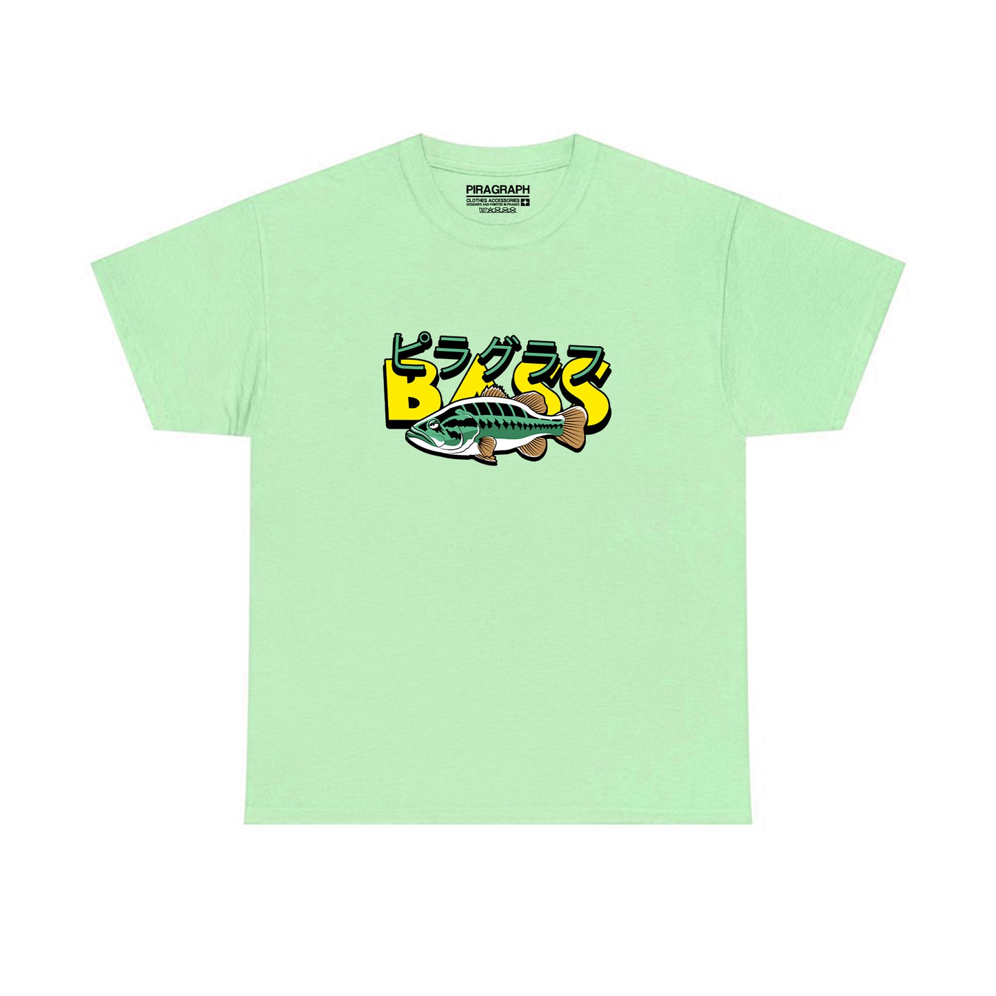 T-SHIRT BASS MINT GREEN