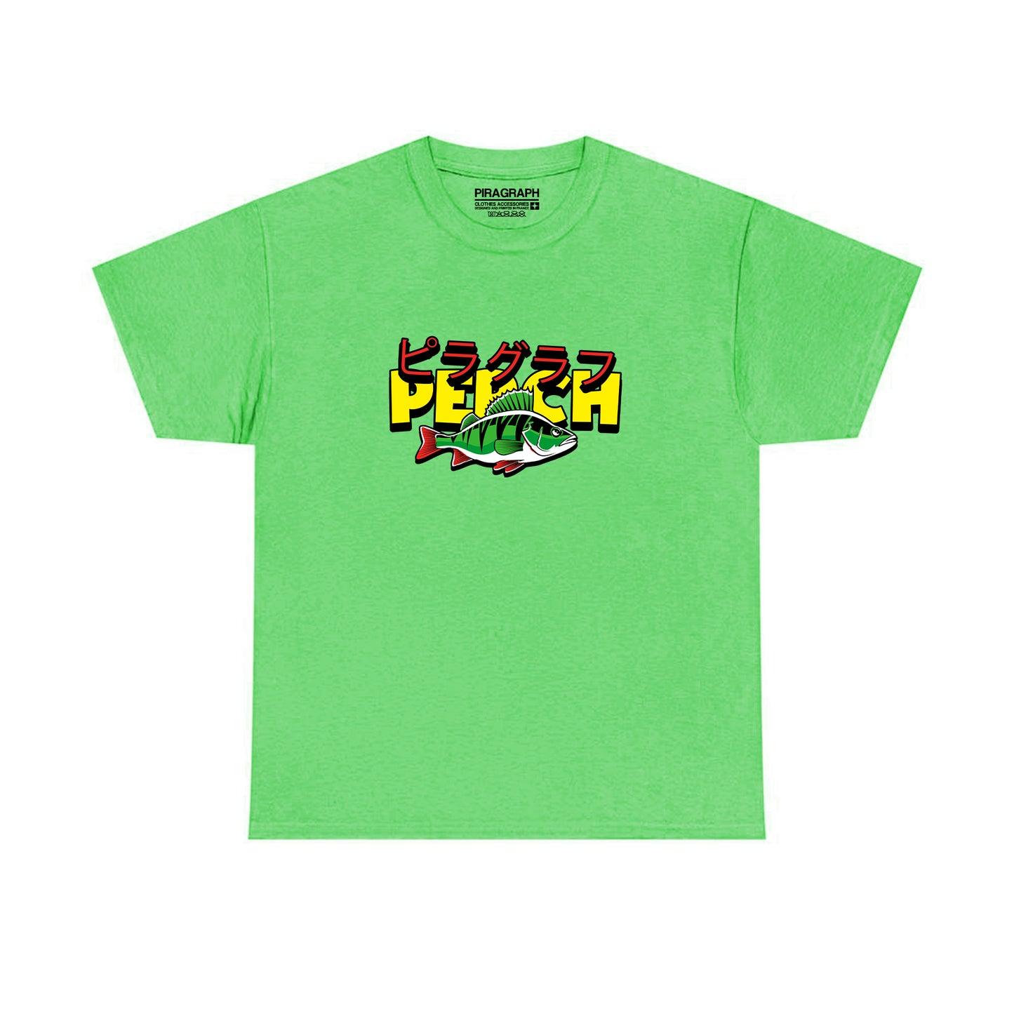 T-SHIRT PERCH LIME GREEN