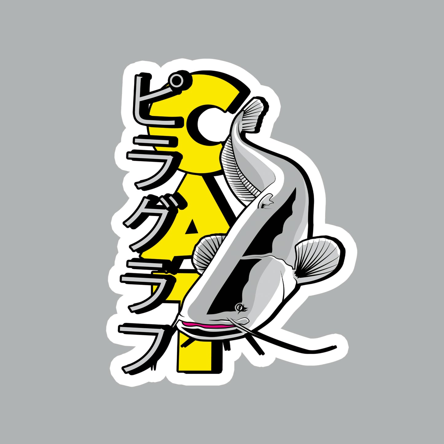 STICKERS VINYLE THE FISH